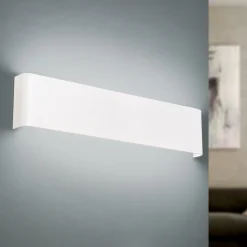 LED-vegglampe Accent med up-/downlight, hvit