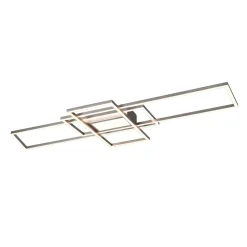 LED-vegglampe Irvine 3 000-6 500 K, matt nikkel