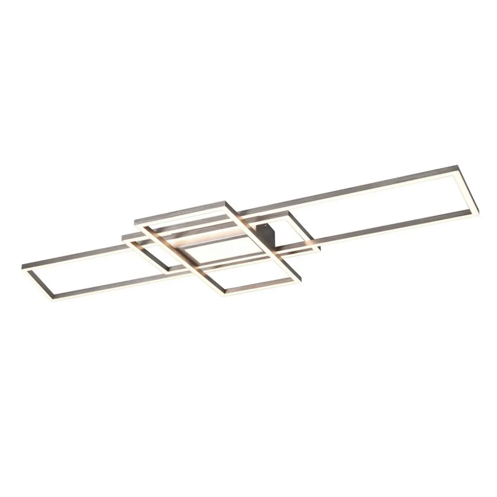 LED-vegglampe Irvine 3 000-6 500 K, matt nikkel