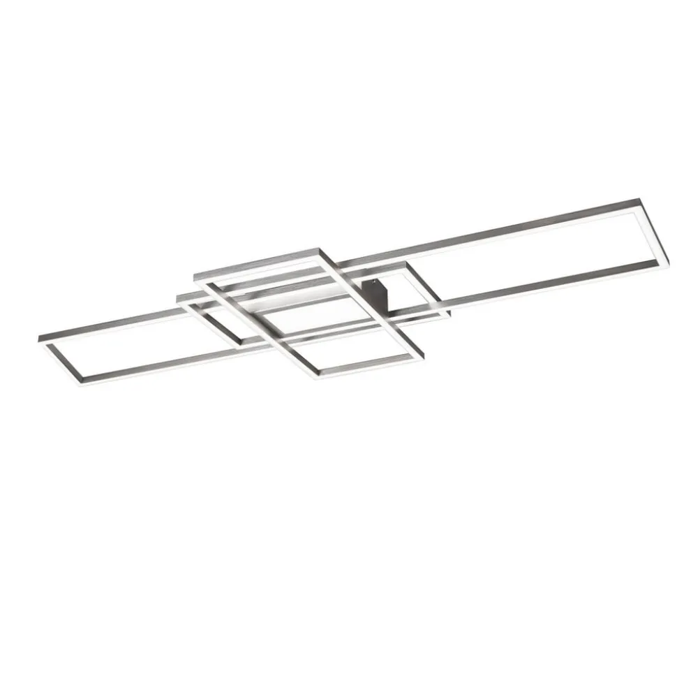 LED-vegglampe Irvine 3 000-6 500 K, matt nikkel