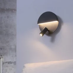 LED-vegglampe Mario med svingbar spot