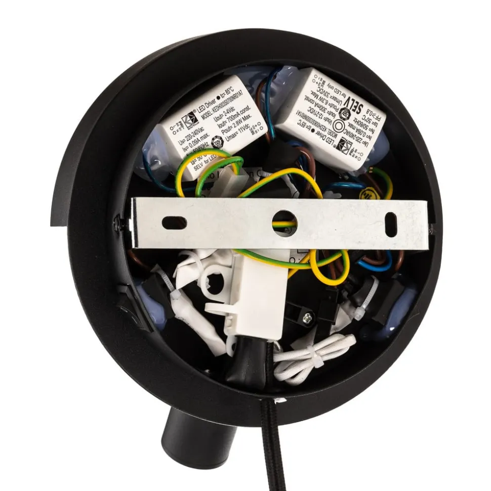 LED-vegglampe Mario med svingbar spot