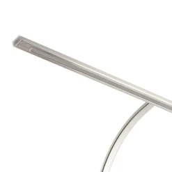 LED-vegglampe Matisse, bredde 45 cm, sølv