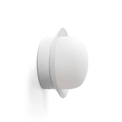 LED-vegglampe May IP44, hvit