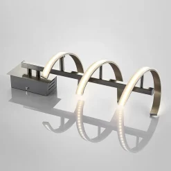 LED-vegglampe Pierre rundformet