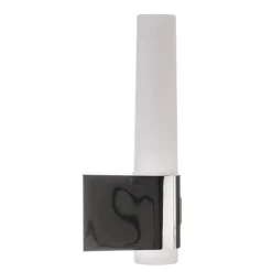 LED-vegglampe til bad Helva Night, krom