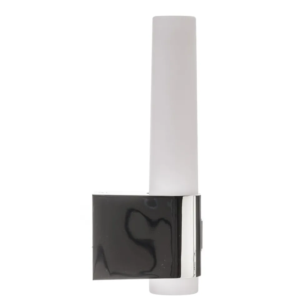 LED-vegglampe til bad Helva Night, krom