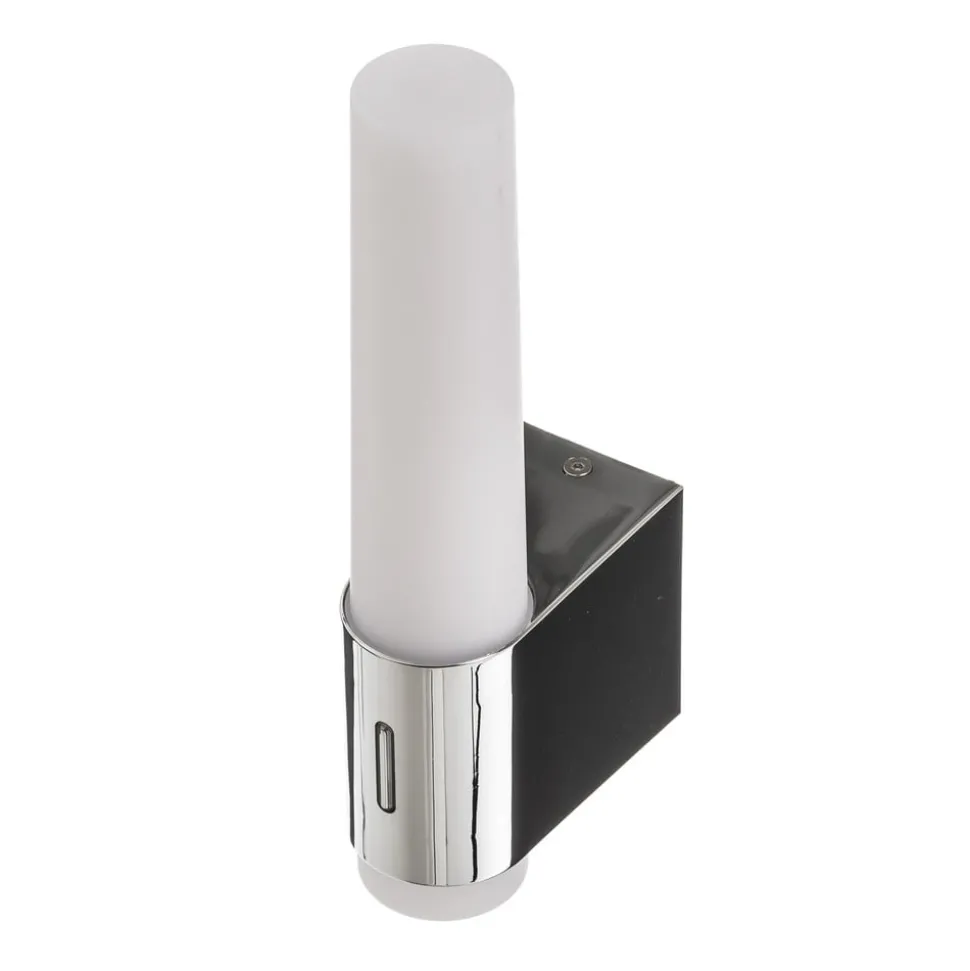 LED-vegglampe til bad Helva Night, krom