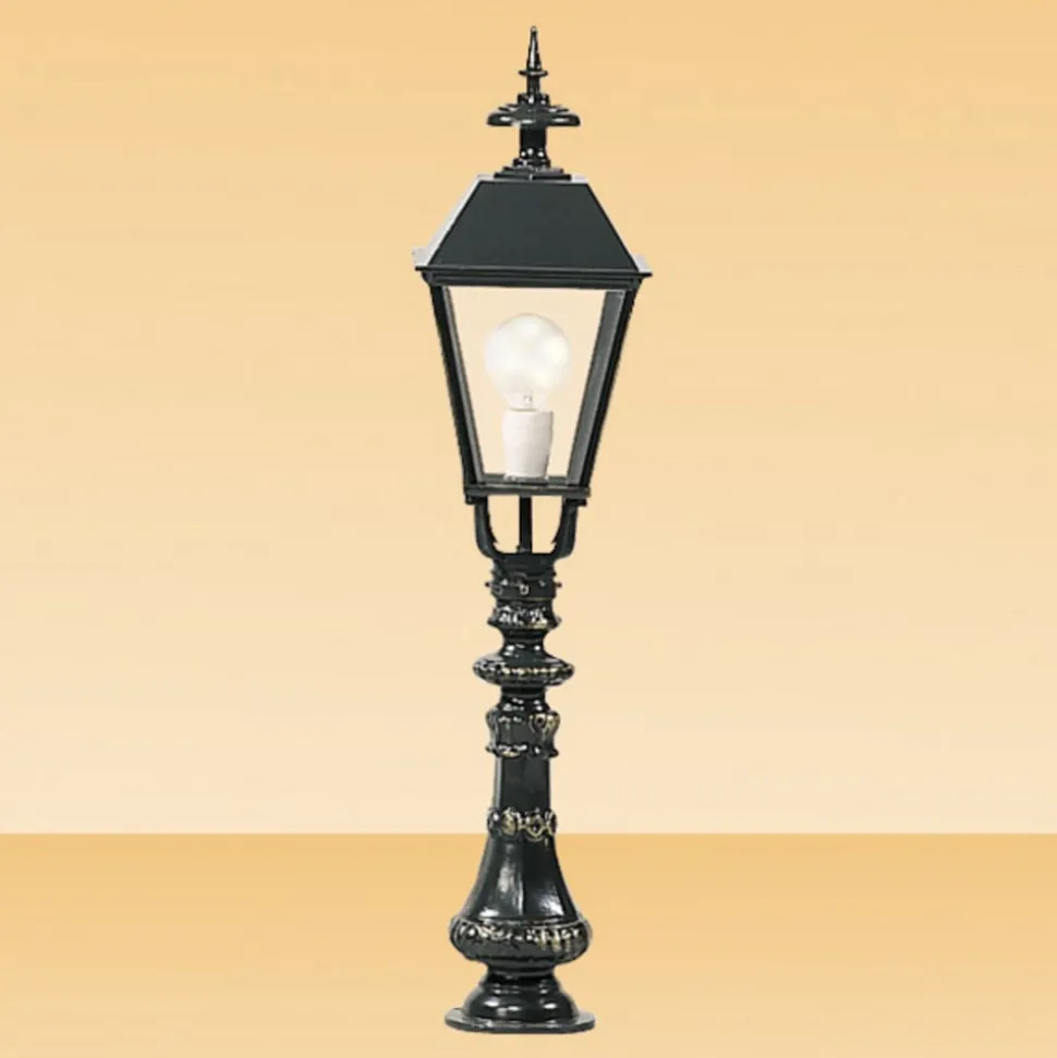 Leipzig - klassisk stibelysning, svart