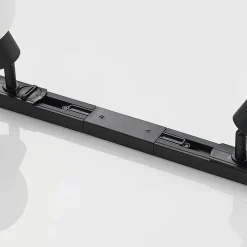 Lindby 1 lyskilde skinnesystem Linaro, E14, 4 lyskilder, svart