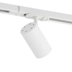 Lindby 1 lyskilde skinnesystem Linaro, GU10, 5 lyskilder, hvit