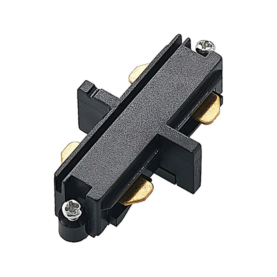 Lindby 1 lyskilde skinnesystem Linaro, GU10, 10 lyskilder, svart