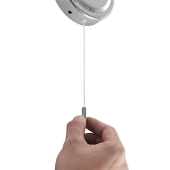 Lindby Alimari vegglampe, krom