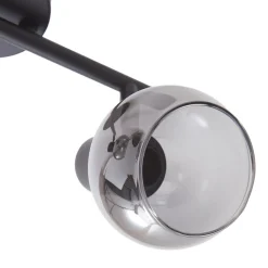 Lindby Arna taklampe, svart, 2 lyskilder