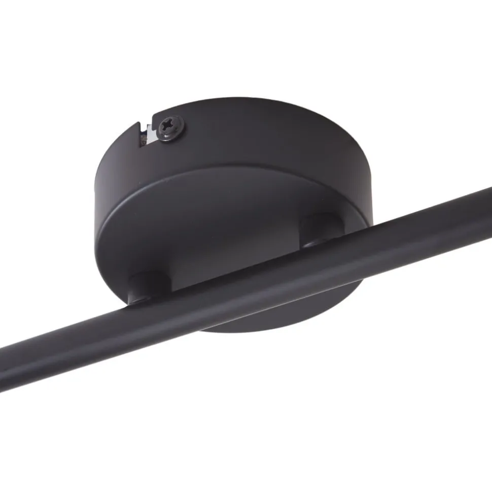 Lindby Arna taklampe, svart, 2 lyskilder