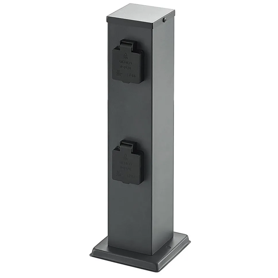 Lindby Aviko stikkontaktsøyle, med 4 kontakter