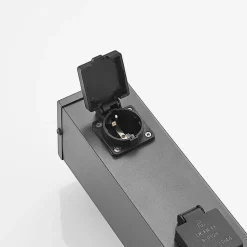 Lindby Aviko stikkontaktsøyle, med 4 kontakter