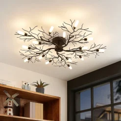 Lindby Bigna taklampe, 15 lyskilder