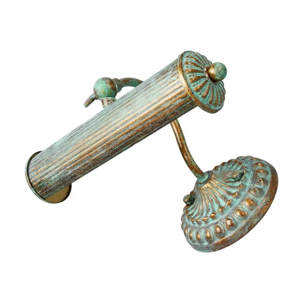 Lindby bildelampe Beno, 25 cm, metall, E14 grønn spenning