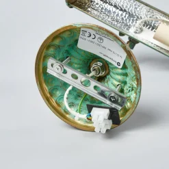 Lindby bildelampe Beno, 25 cm, metall, E14 grønn spenning