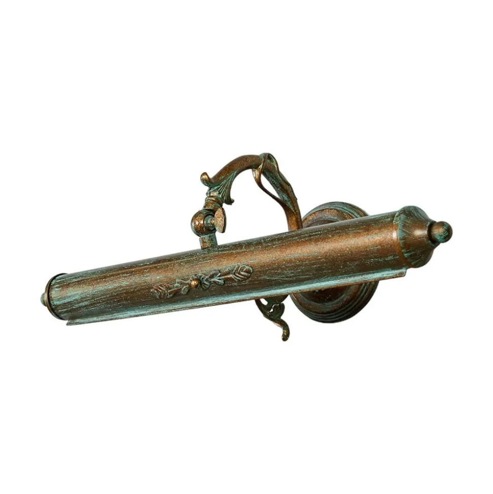 Lindby bildelampe Kalea, 46 cm, 2 lyskilder, verdigris, E14