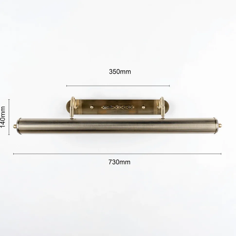 Lindby bildevegglampe Joely, 73 cm, messing, metall, E14