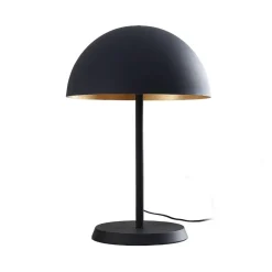 Lindby bordlampe Idalene, høyde 51 cm, svart, metall