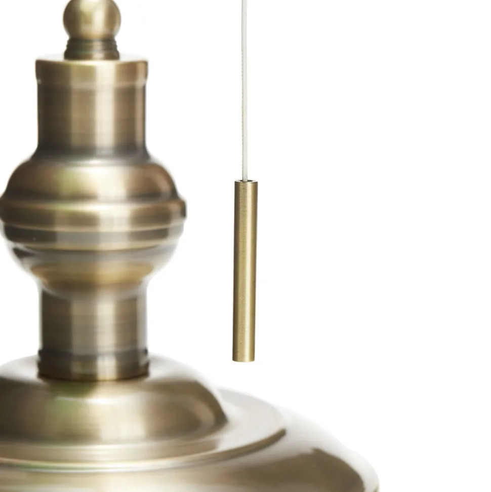 Lindby bordlampe Milenka, bronse, høyde 38 cm, metall