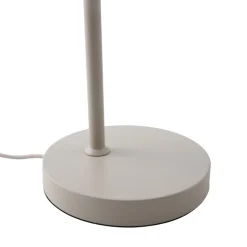 Lindby bordlampe Ovelia, beige, metall, E27