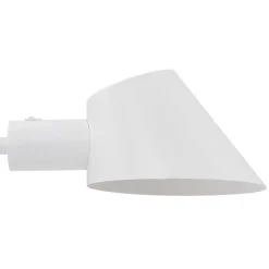 Lindby Corali bordlampe, hvit, metall, høyde 64 cm