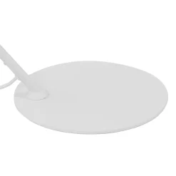 Lindby Corali bordlampe, hvit, metall, høyde 64 cm