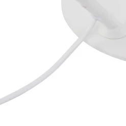 Lindby Corali bordlampe, hvit, metall, høyde 64 cm