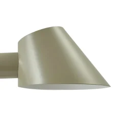 Lindby Corali bordlampe, lysegrønn, metall, høyde 64 cm