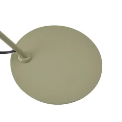 Lindby Corali bordlampe, lysegrønn, metall, høyde 64 cm