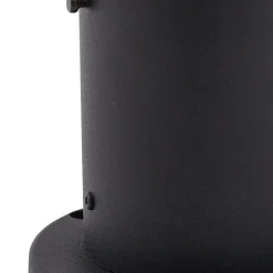 Lindby Dangan sokkellampe, hvit, høyde 32 cm, glass, metall