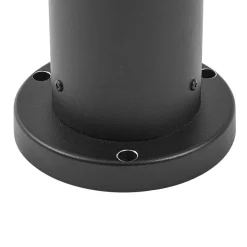 Lindby Dangan sokkellampe, hvit, høyde 32 cm, glass, metall