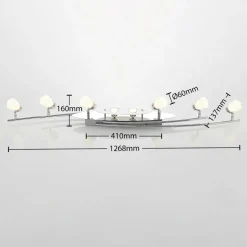 Lindby Danil downlight med glassskjermer