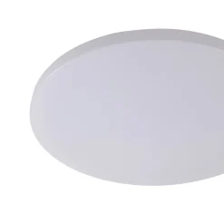 Lindby Doki LED taklampe for utendørs bruk, 34 cm, hvit, plast