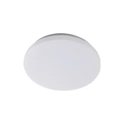 Lindby Doki LED taklampe for utendørs bruk, 26 cm, hvit, plast