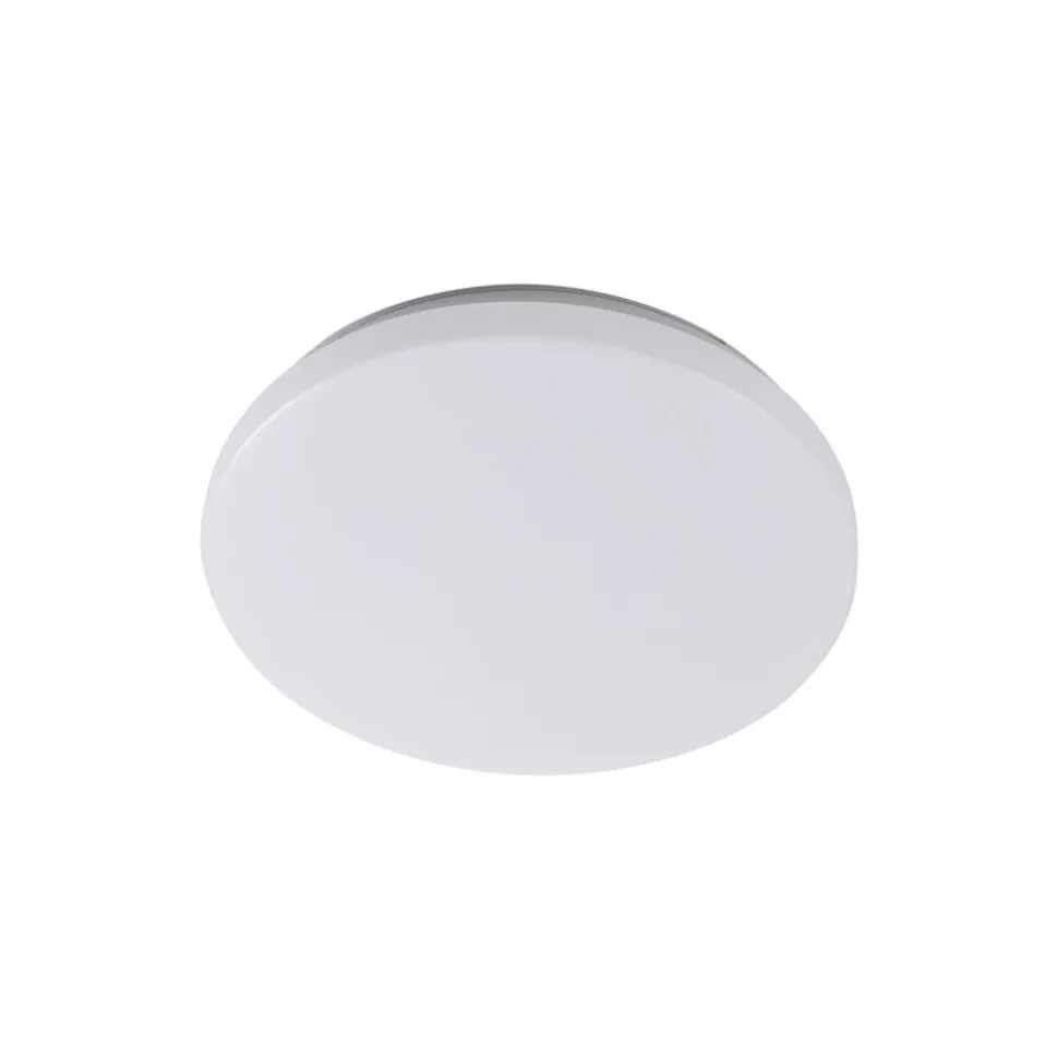 Lindby Doki LED taklampe for utendørs bruk, 26 cm, hvit, plast
