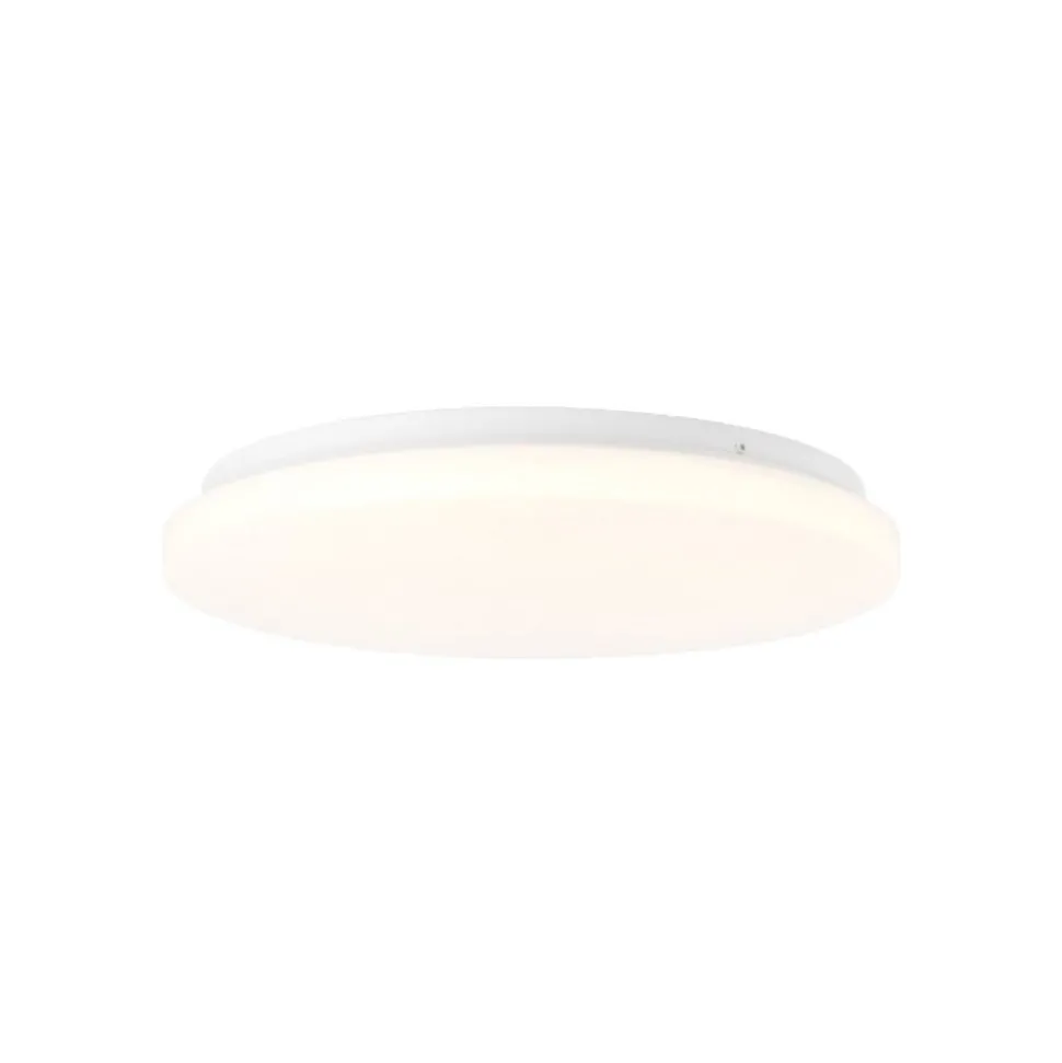 Lindby Doki LED taklampe for utendørs bruk, 26 cm, hvit, plast