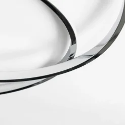 Lindby Dorle LED-taklampe, krom Ø 60 cm