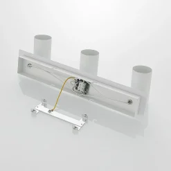 Lindby downlight Joffrey, 49 cm, hvit, 3 lyskilder, GU10