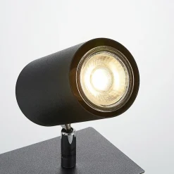 Lindby downlight Joffrey, 31 cm, 2 lyskilder, svart, GU10