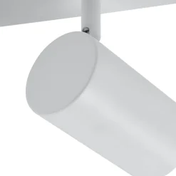 Lindby downlight Joffrey, 80 cm, hvit, 4 lyskilder, GU10