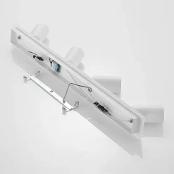 Lindby downlight Joffrey, 80 cm, hvit, 4 lyskilder, GU10