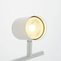 Lindby downlight Jorell, hvit, 32 cm, 2 lyskilder, metall, GU10