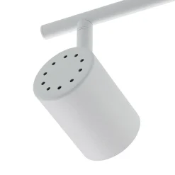 Lindby downlight Jorell, hvit, 32 cm, 2 lyskilder, metall, GU10