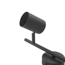 Lindby downlight Jorell, svart, 31 cm, 2 lyskilder, GU10