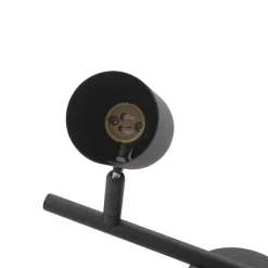 Lindby downlight Jorell, svart, 31 cm, 2 lyskilder, GU10